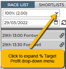 Percent Profit Target (1)